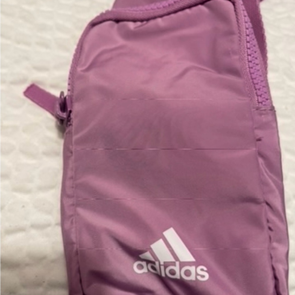 (NWT)Adidas Lilac Crossbody Bag - Picture 3 of 5